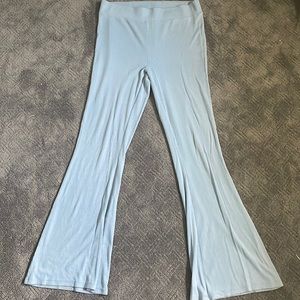 Light blue aerie flair leggings/pants